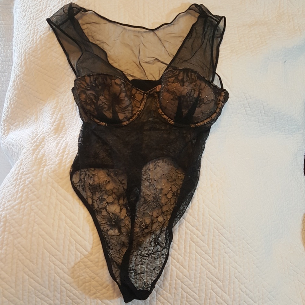 Victoria's Secret Sexy Teddy Body Suit Lingerie